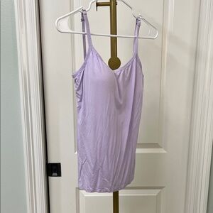 Lilac Women's Camisole with Adjustable Straps Never Worn.